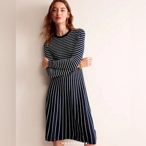 Kate Middleton Brand Favorite: BODEN - Maria Knitted Midi Dress- NWOT